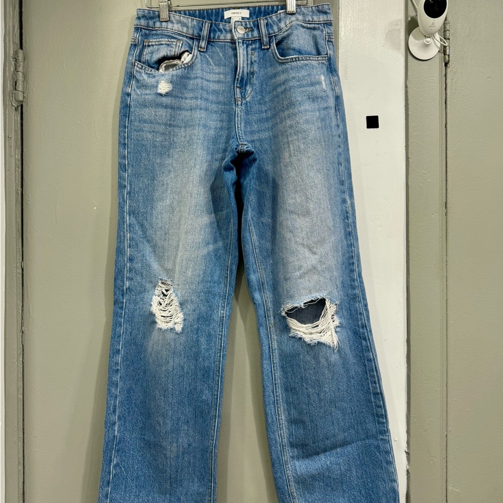 Forever 21 Low Rise 90s Fit Jeans